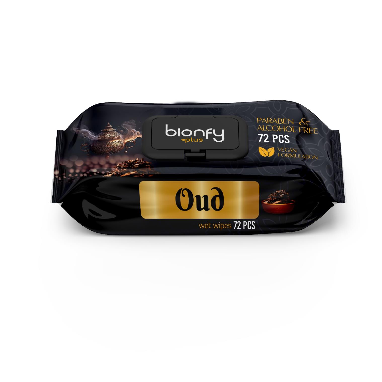 BIONFY WET WIPES OUD 72 PCS